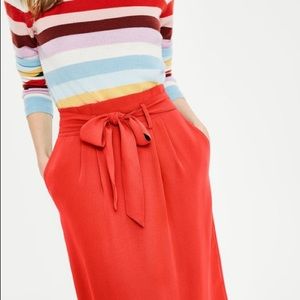 NWT Boden Melina paperbag skirt